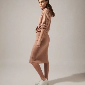 NWT - Reiss Jodie Knitted Hoodie Dress - Sz M